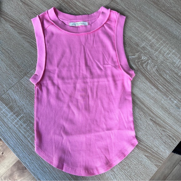 Free People Tops - Free People Ribbed Scoop Neck Tank Top